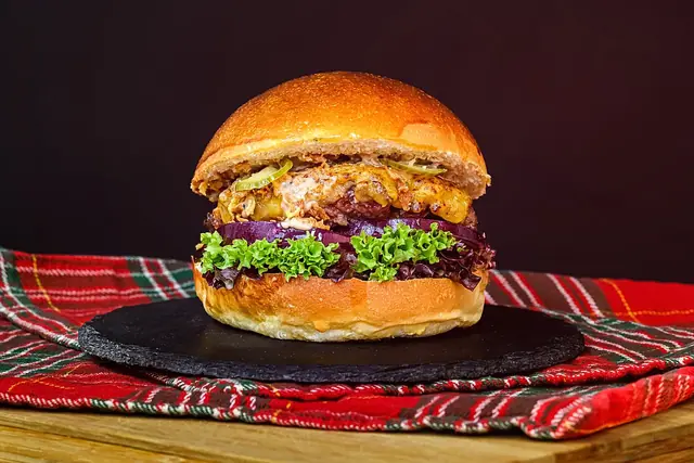 Onion burger — Well Beef Zlín