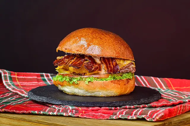 Bacon burger — Well Beef Zlín